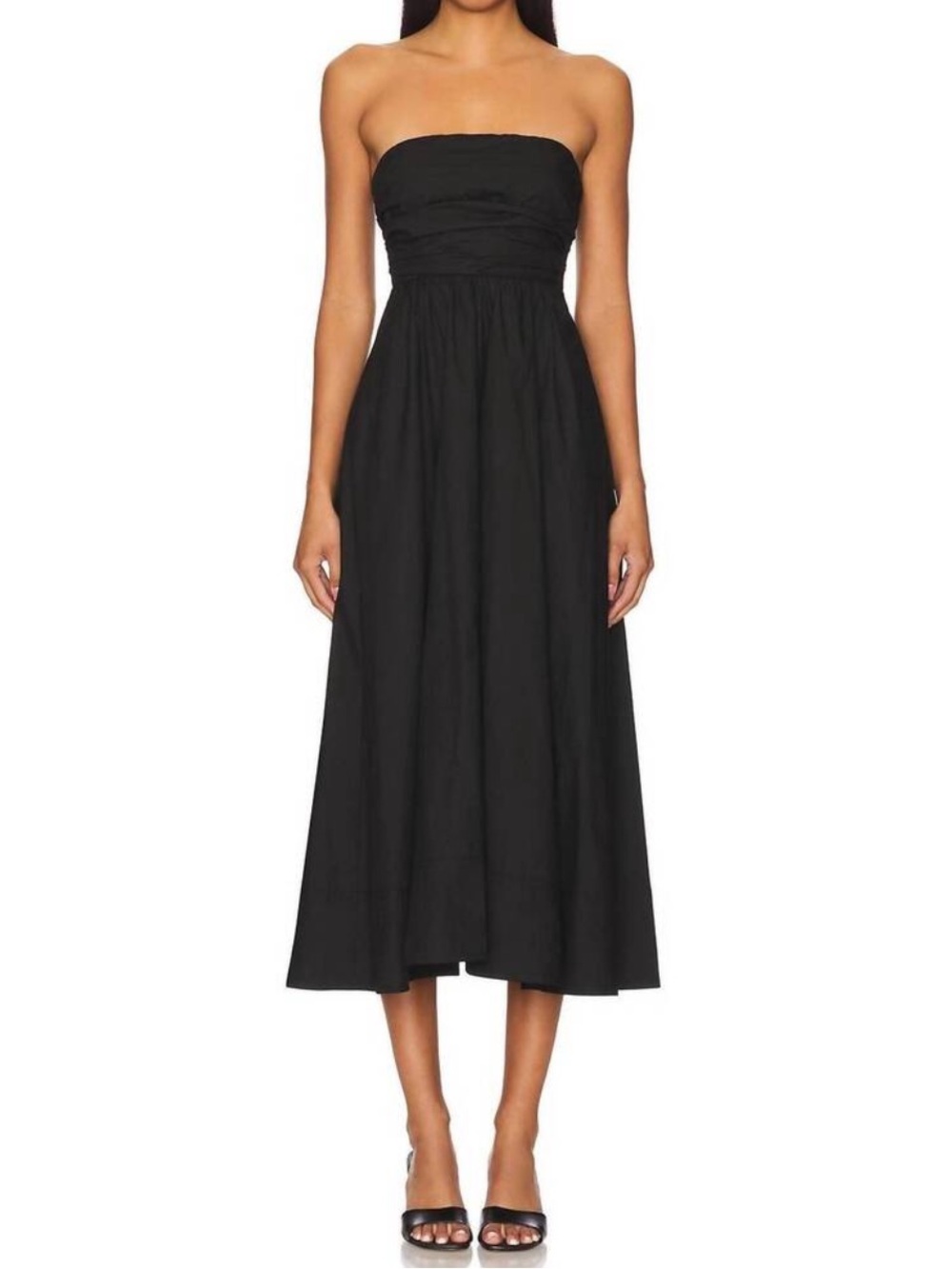 A.L.C. Tate Midi Dress in Black Size 6